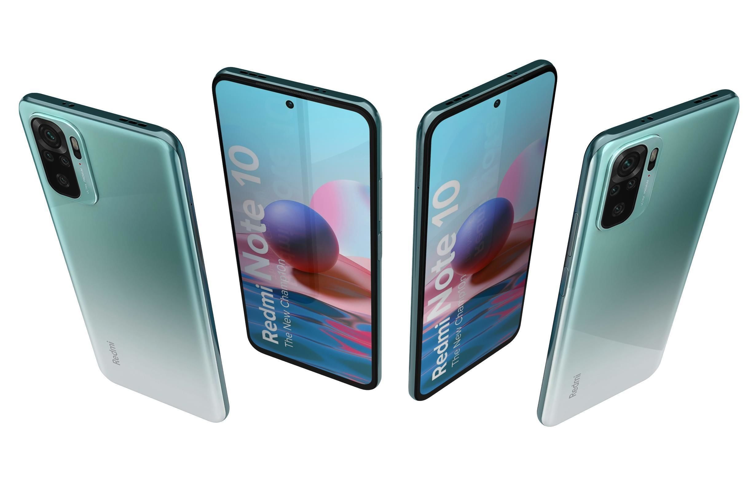 Xiaomi Redmi Note 10 Collection 3D model_26