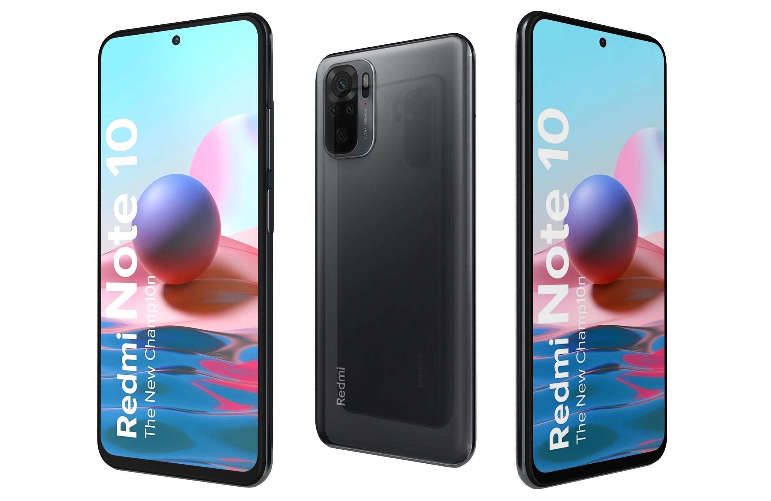 Xiaomi Redmi Note 10 Collection 3D model_41