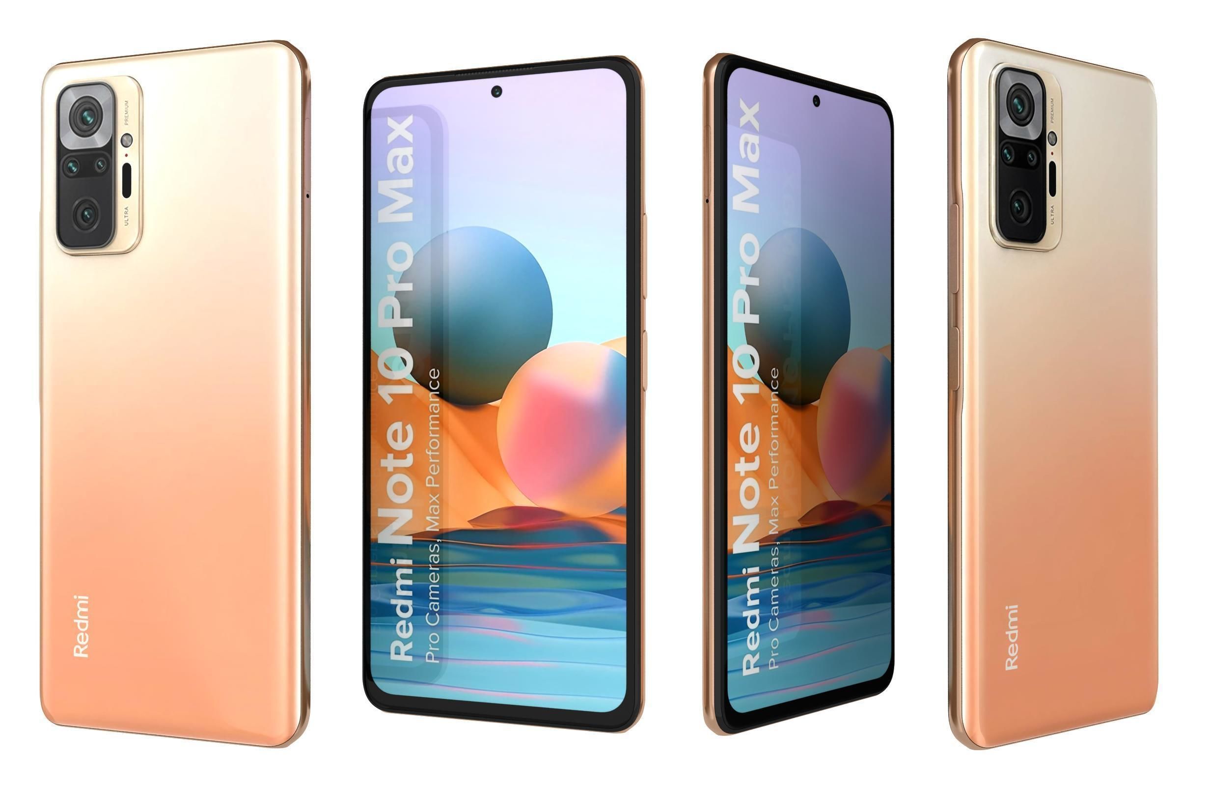 Xiaomi Redmi Note 10 Collection 3D model_7