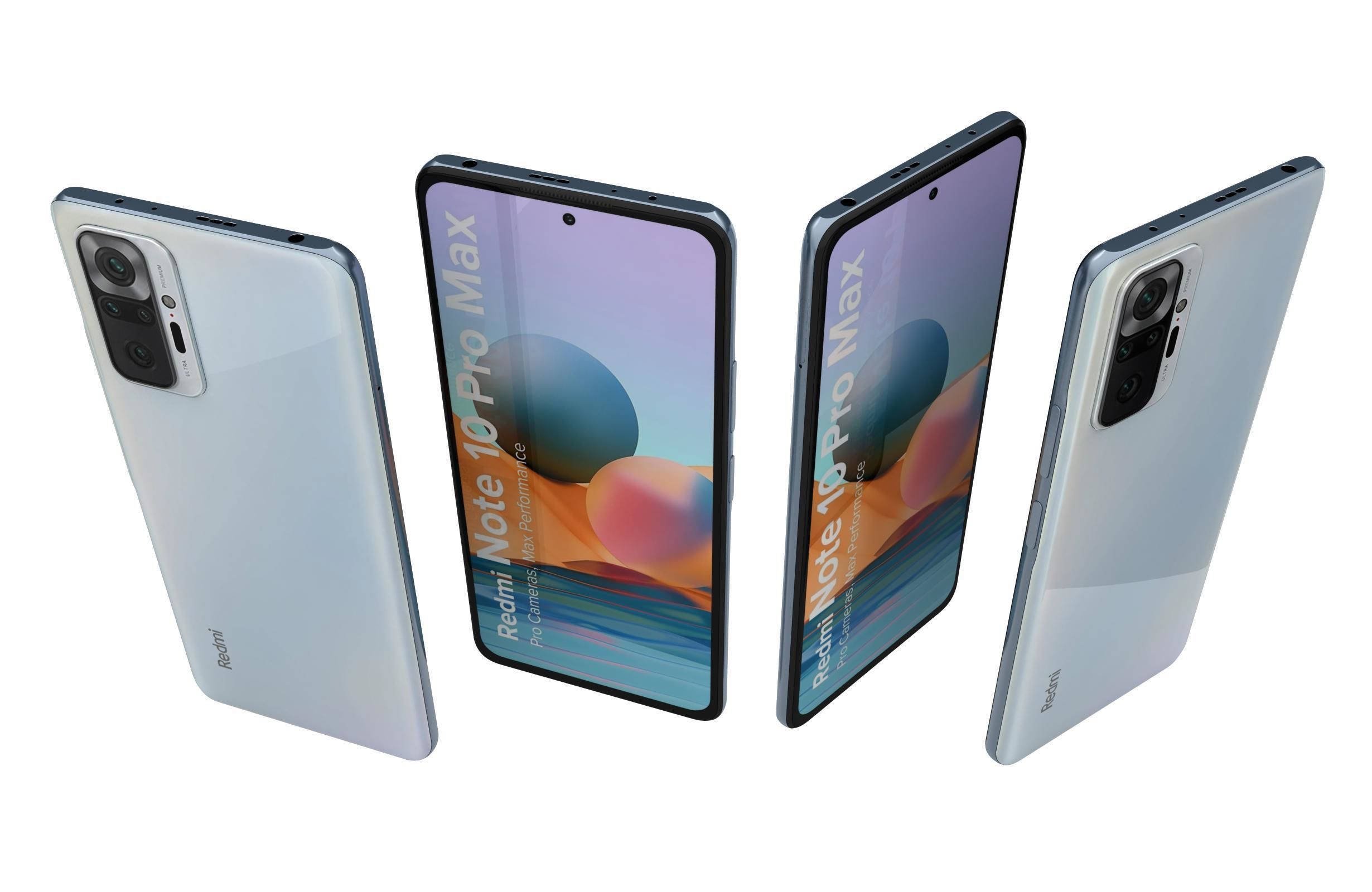 Xiaomi Redmi Note 10 Collection 3D model_10