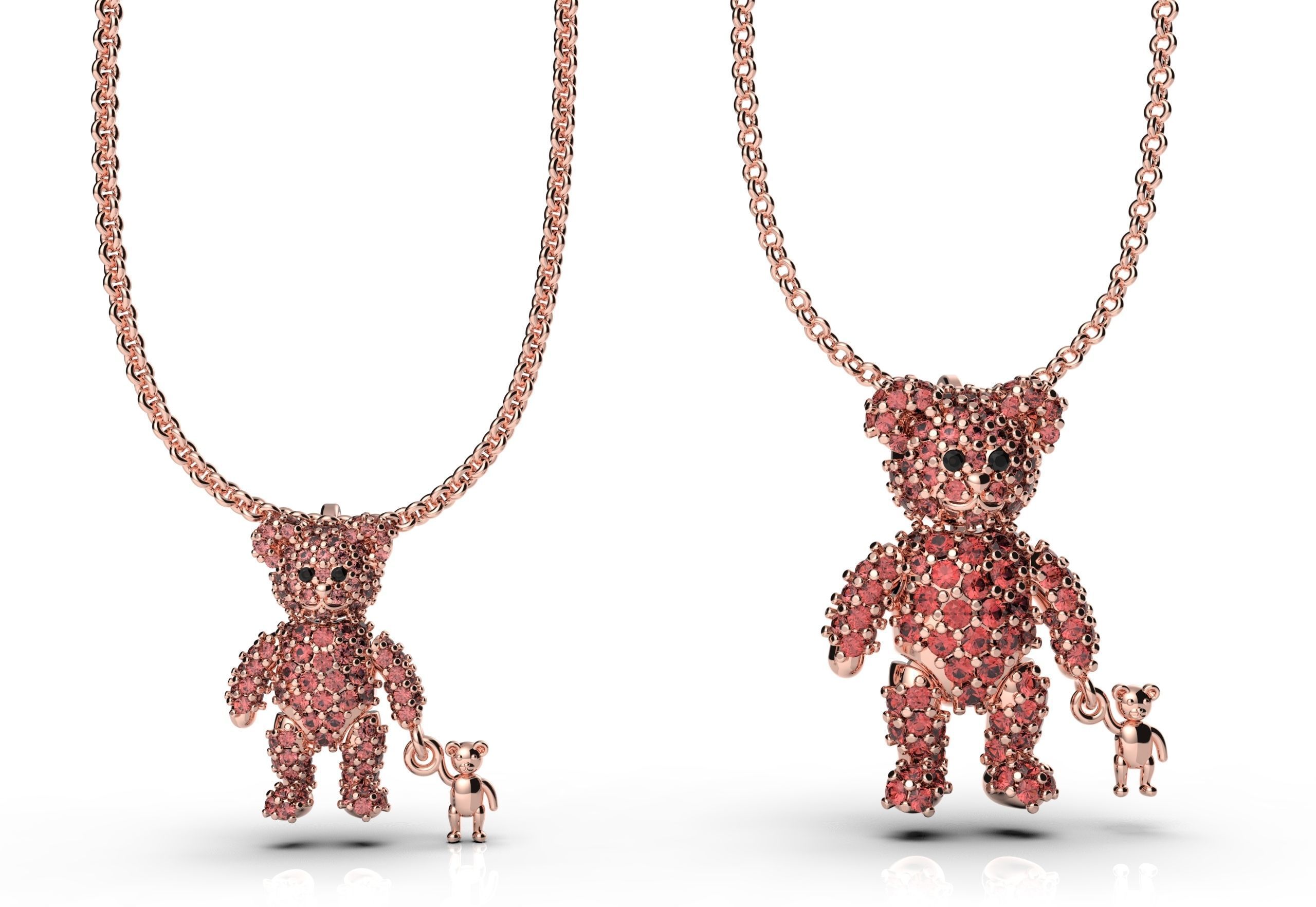 Teddy Bear 3D print model_3