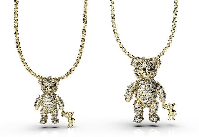 Teddy Bear 3D print model