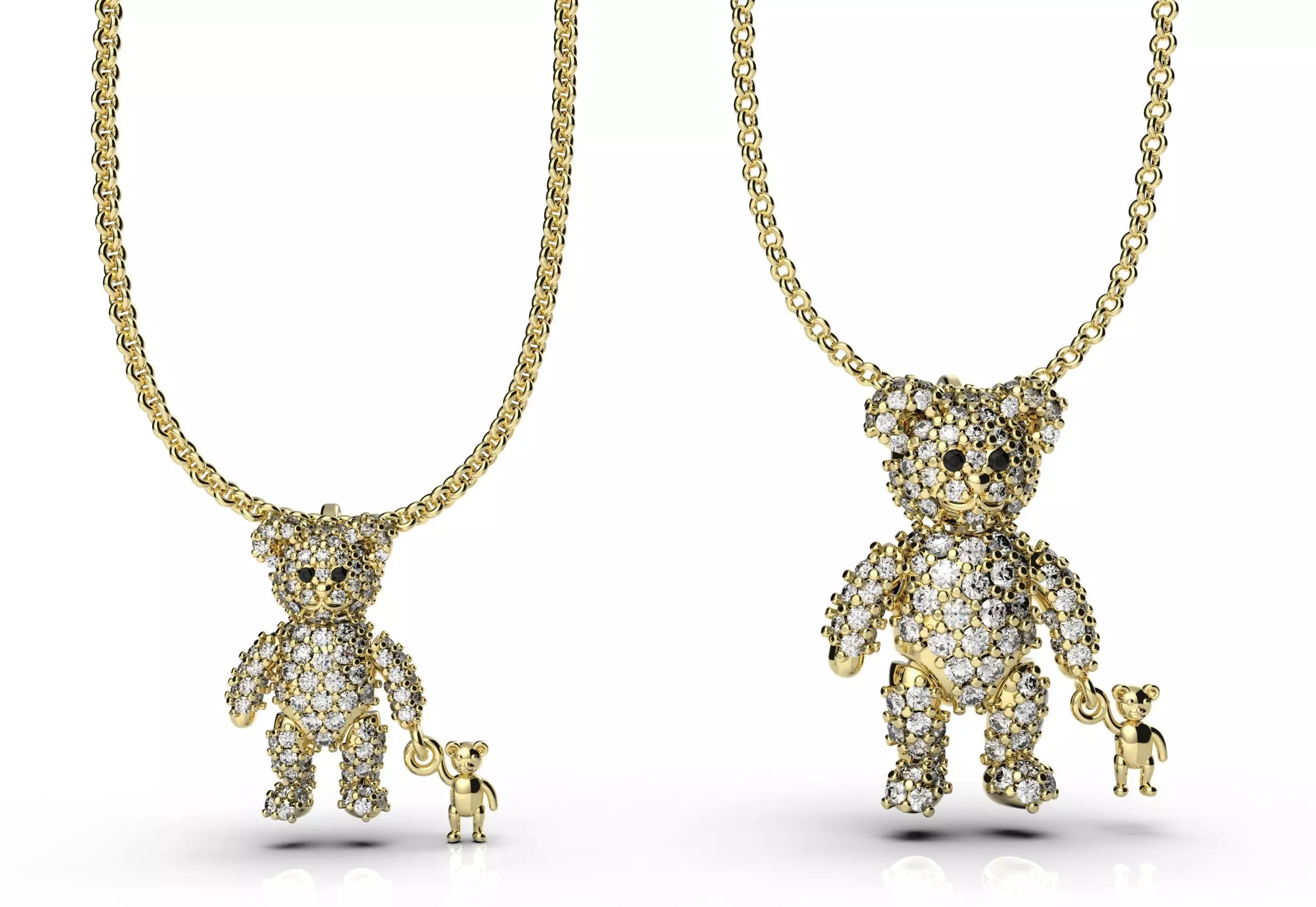 Teddy Bear 3D print model_0