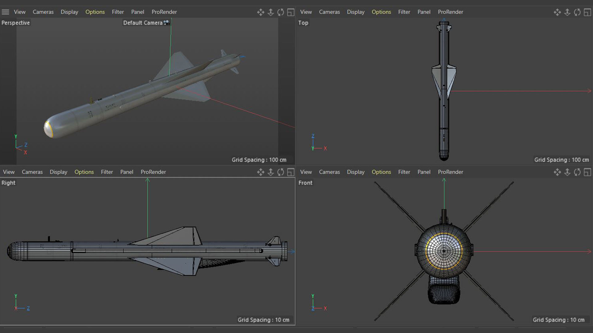 CM-802AKG - C-802AK Air Launched Cruise Missiles 3D model_15