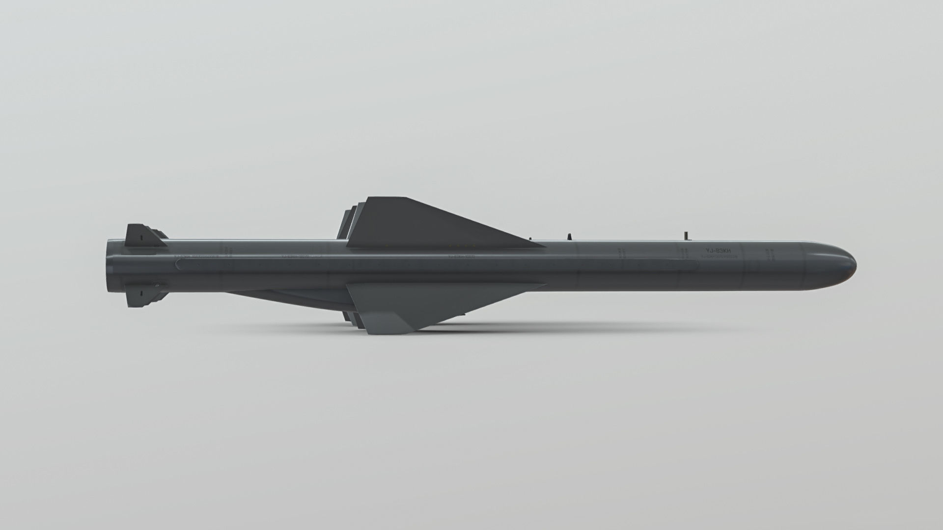 CM-802AKG - C-802AK Air Launched Cruise Missiles 3D model_4