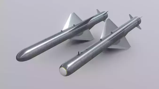 CM-802AKG - C-802AK Air Launched Cruise Missiles 3D model