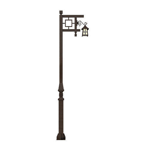 camelia light pole 3D model