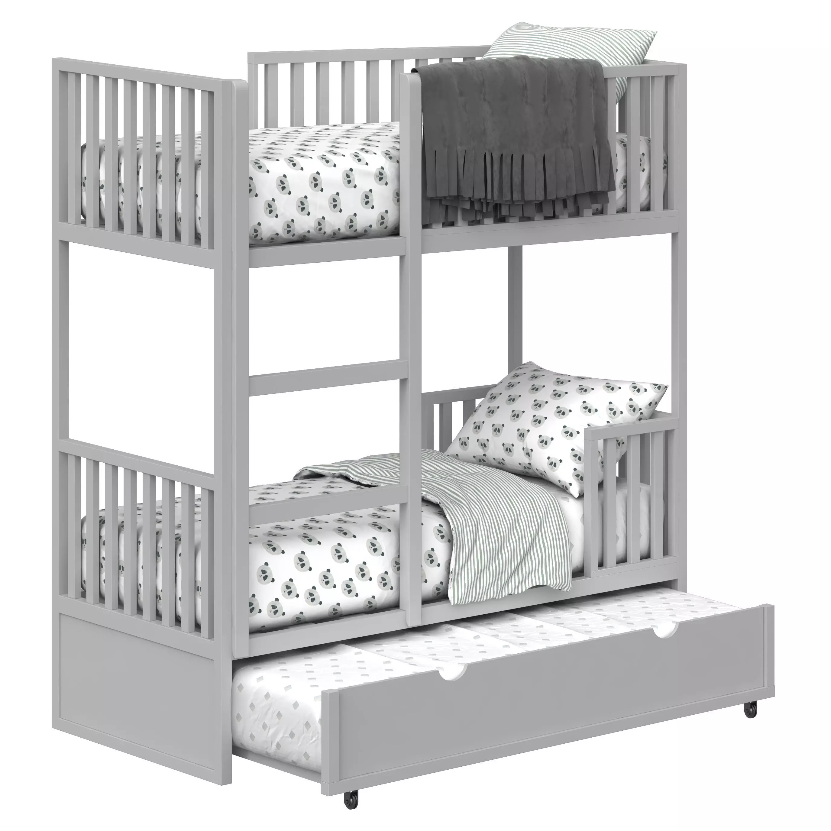 benliche bunk bed 3D model_0
