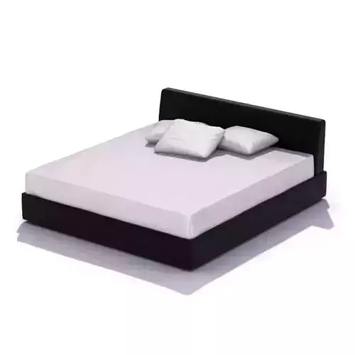 Classic Black And White Bed