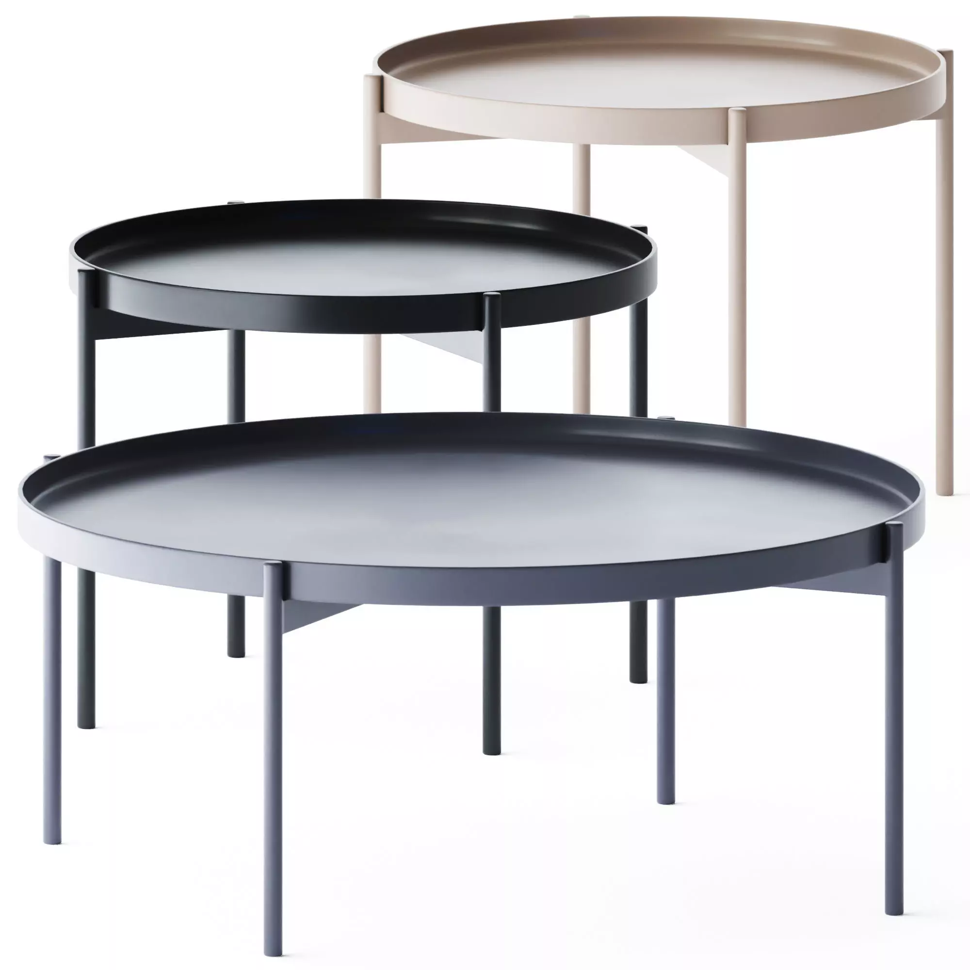 Coffee Tables Salto by Skargaarden 3D model