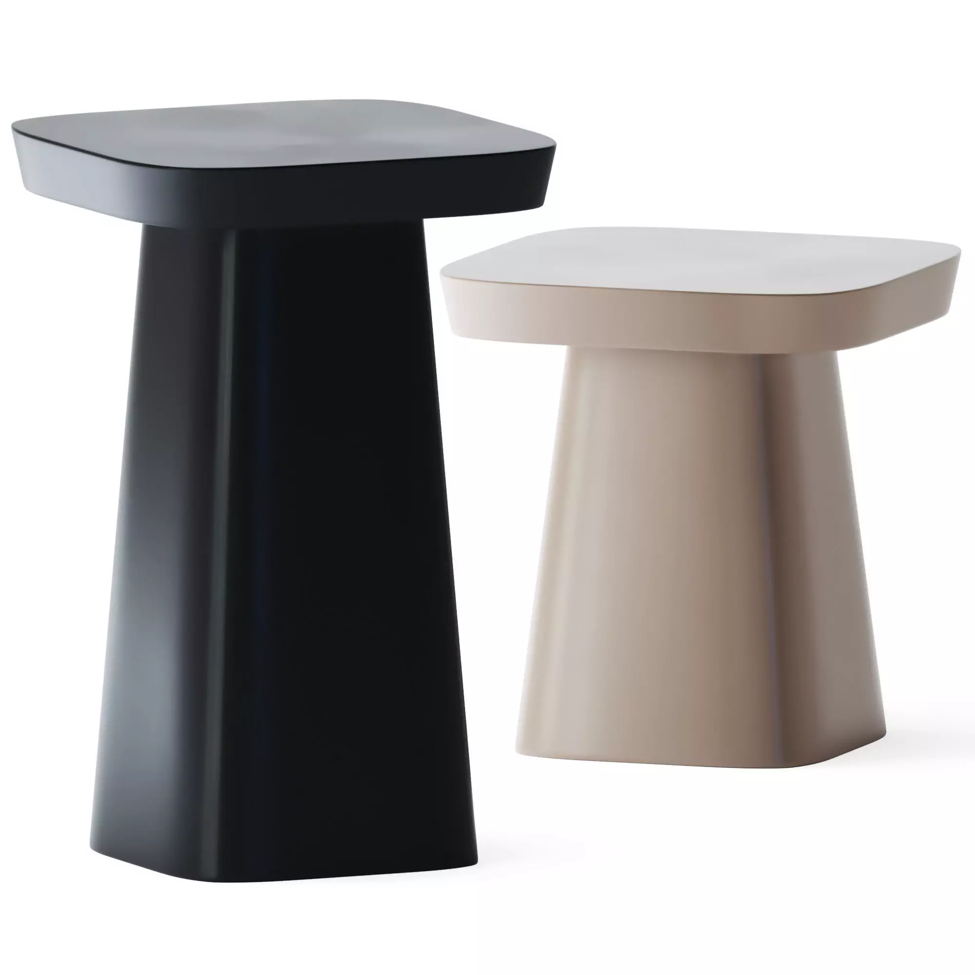 Metal Coffee Table Phoenix by Baxter 3D model_0