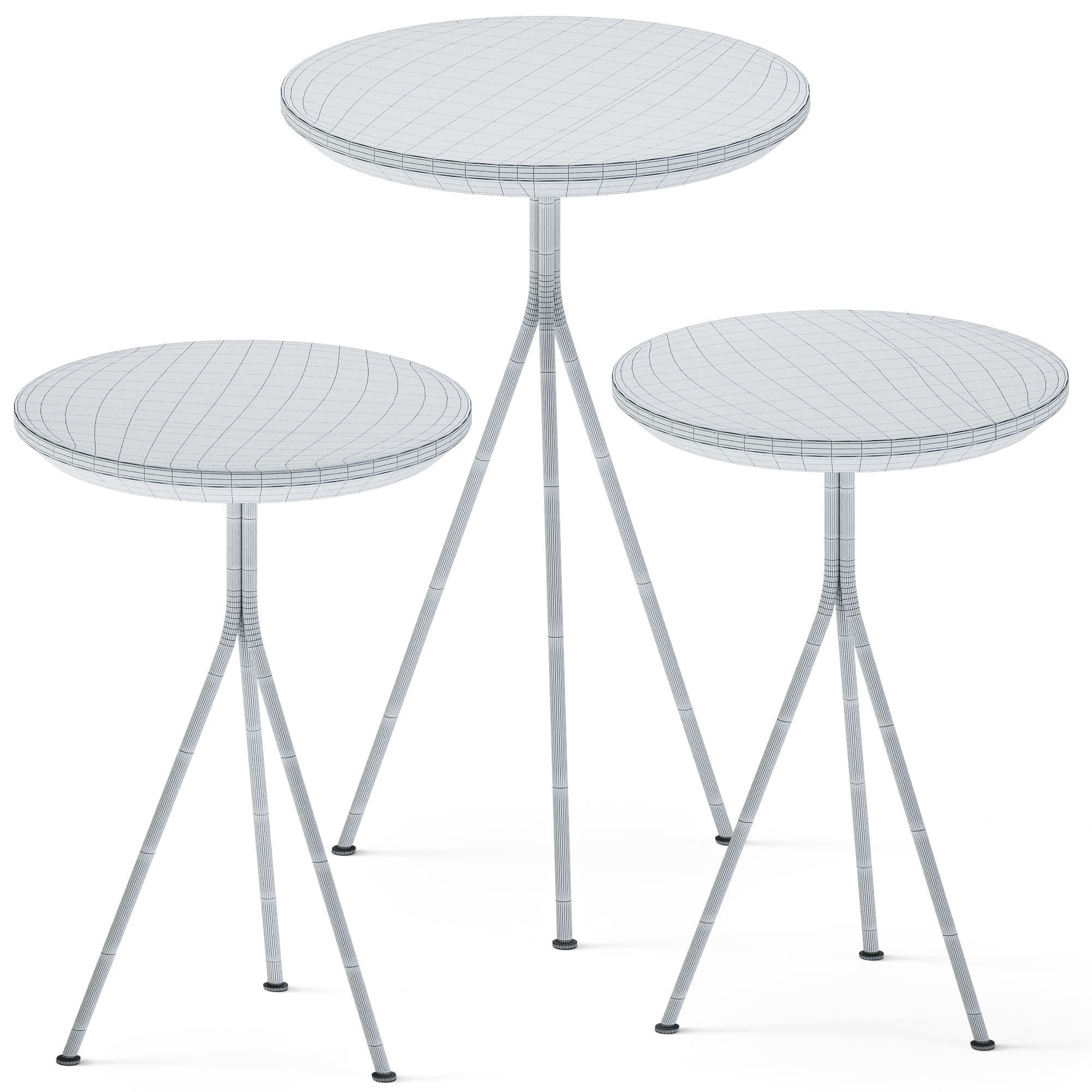 Coffee Table Coconut by Dienne Salotti 3D model_2