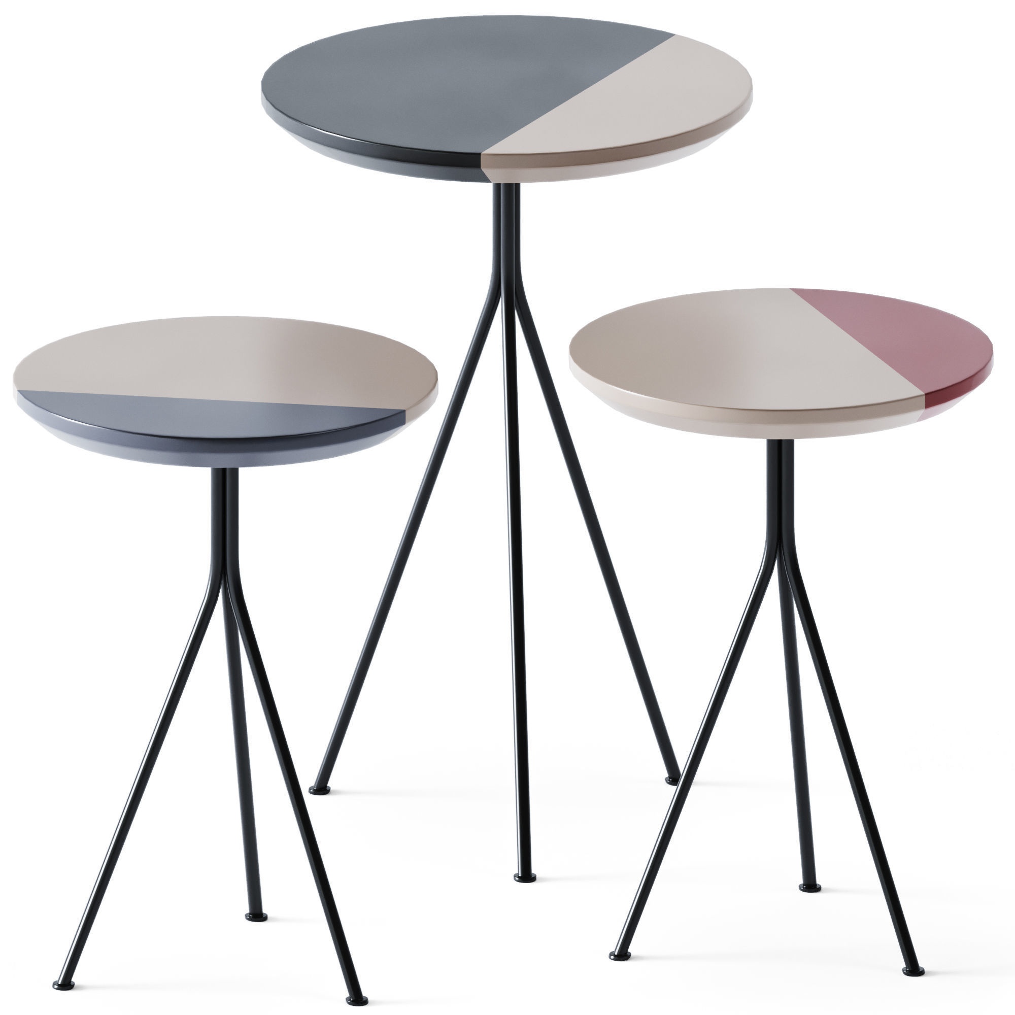 Coffee Table Coconut by Dienne Salotti 3D model_1