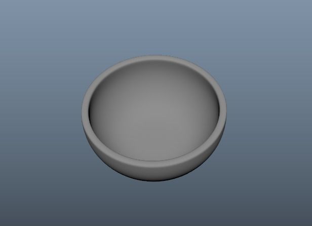 A Bowl Free 3D model_1