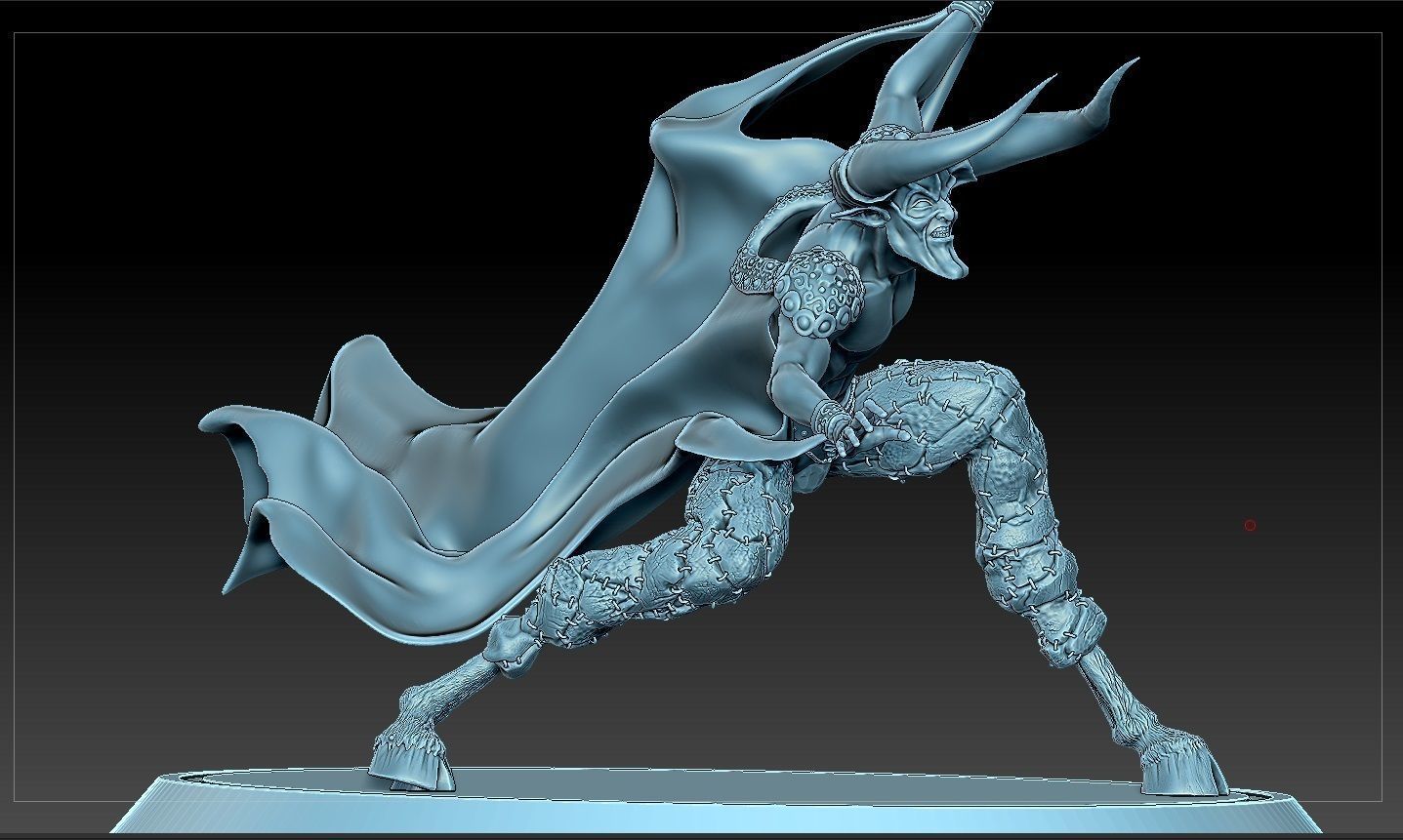 Legend  lords of darkness  3D print model_2