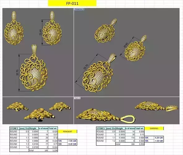  more than 120 Psc earring and pendent 