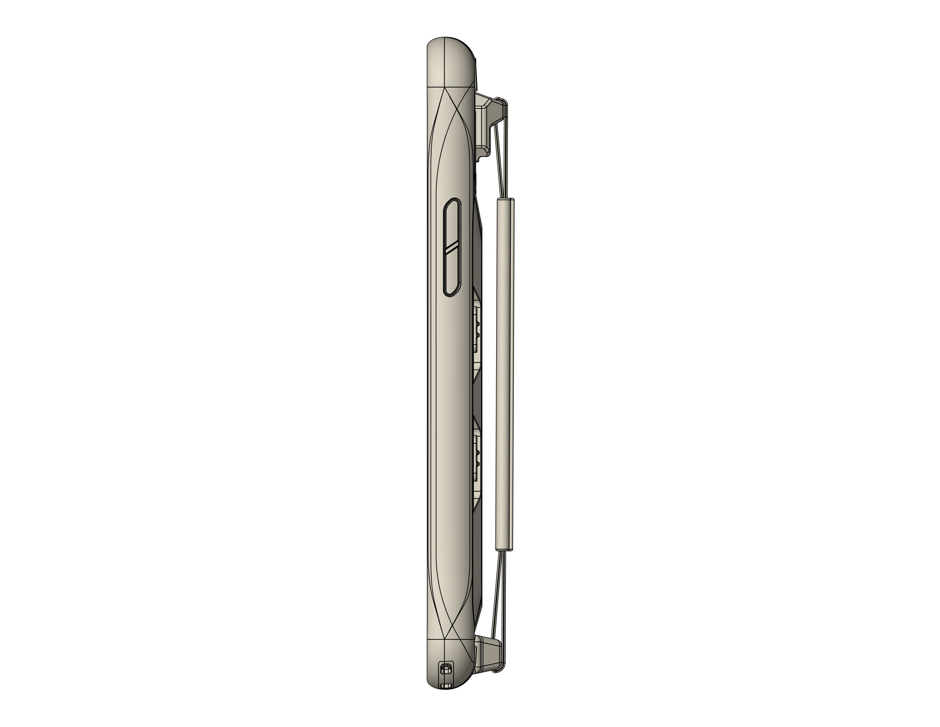 Trimble TDC600 3D model_11