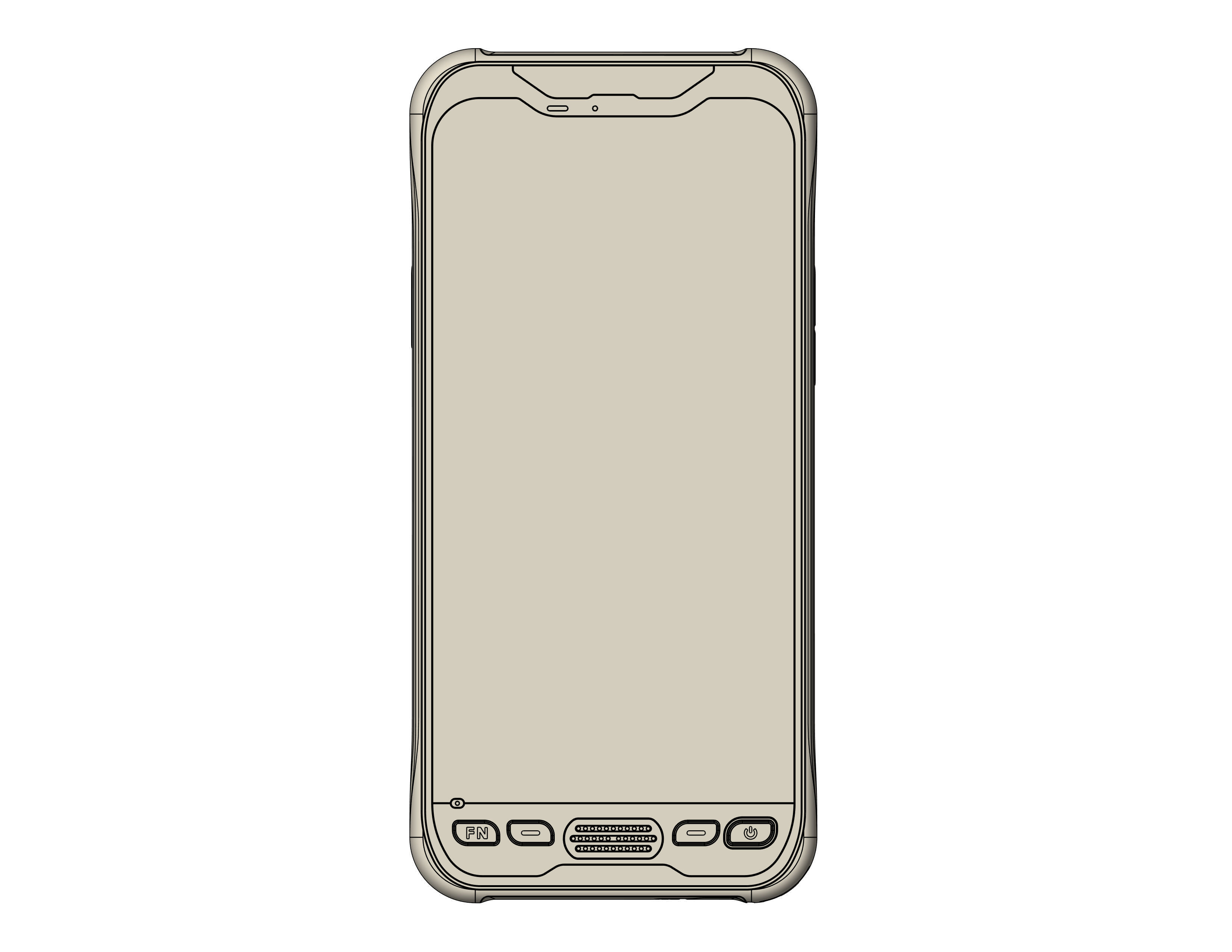 Trimble TDC600 3D model_8