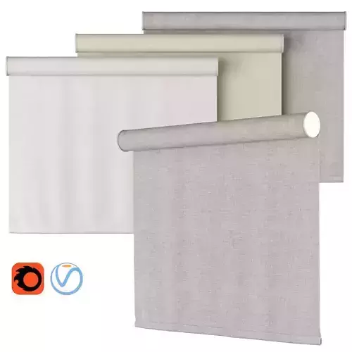 Roller Blind 43 Pottery Barn Bali Bej