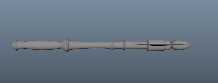 A Battle Axe  Free 3D model_1