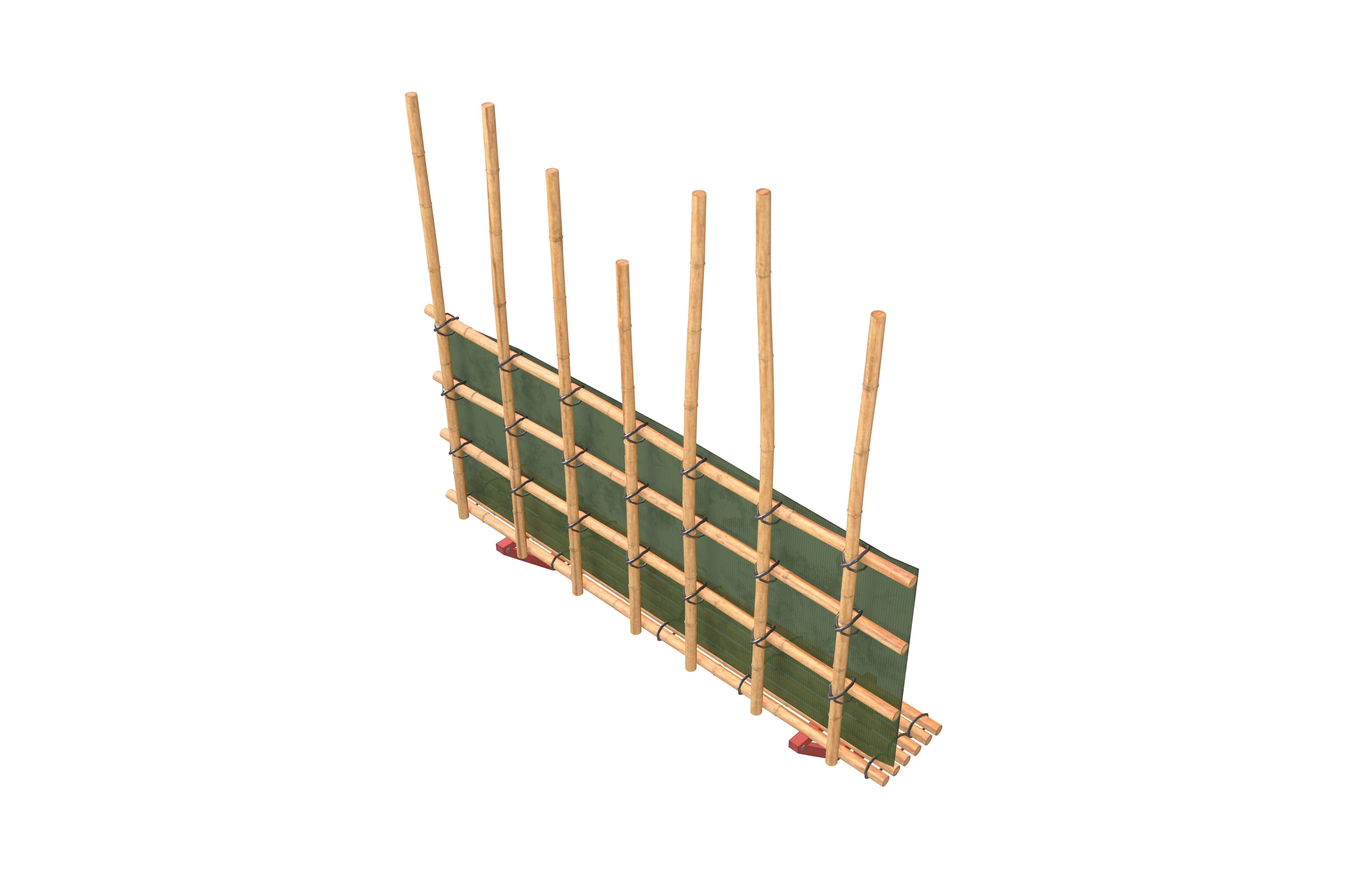 Scaffold v2 002 Low-poly 3D model_2