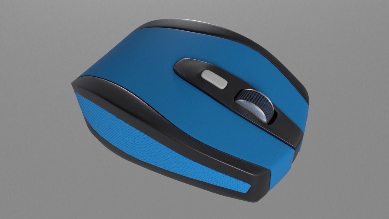 Hype Wireless Mouse 3D model_3