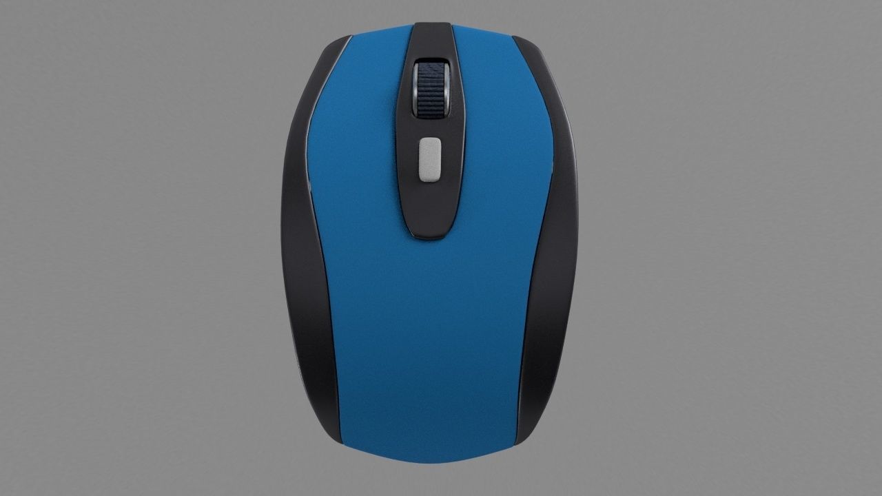 Hype Wireless Mouse 3D model_2