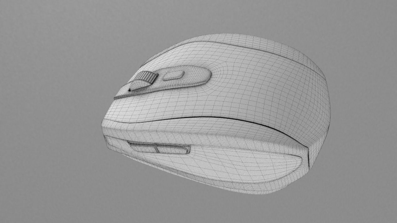Hype Wireless Mouse 3D model_8