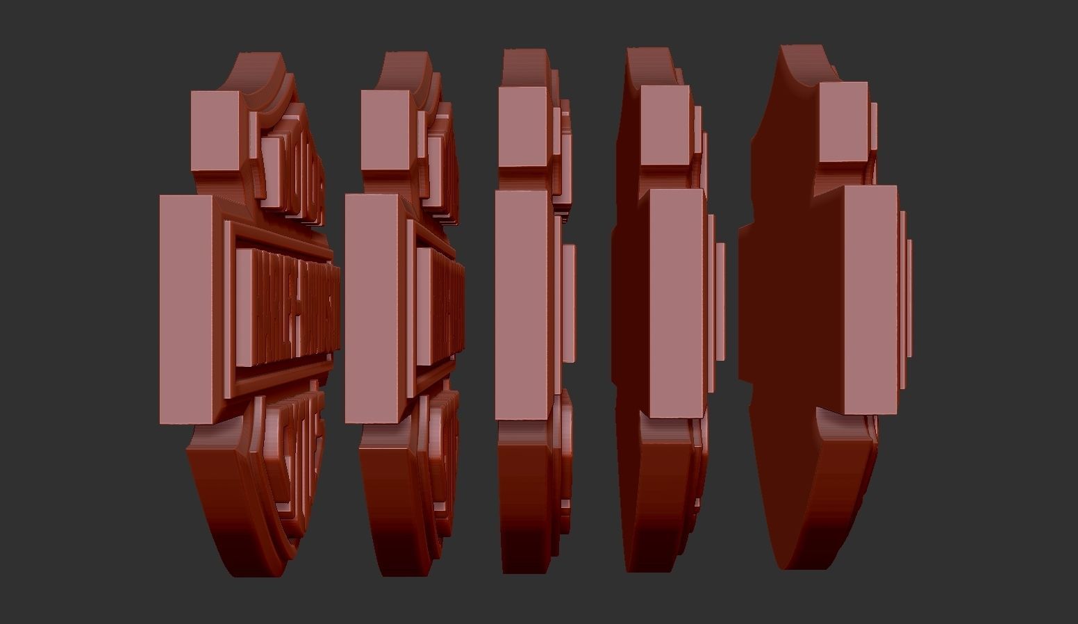 Harley Davidson Logo 3D print model_6