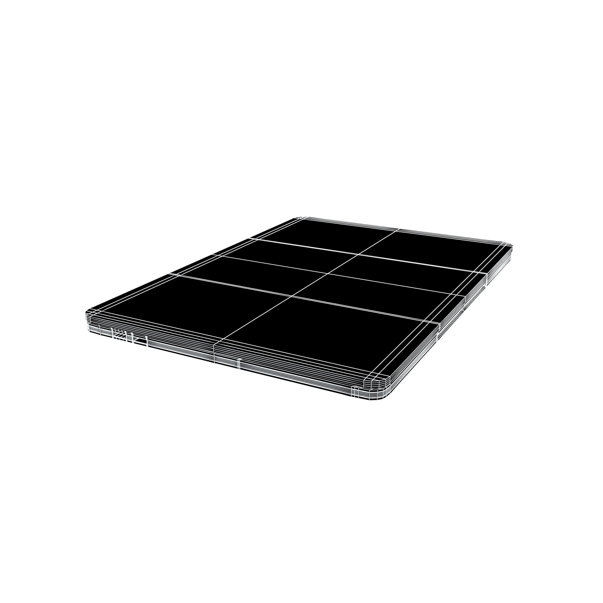 Laptop Close Mockup v1 003 Low-poly 3D model_4