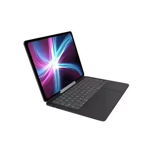 Laptop Screen On Mockup v1 003