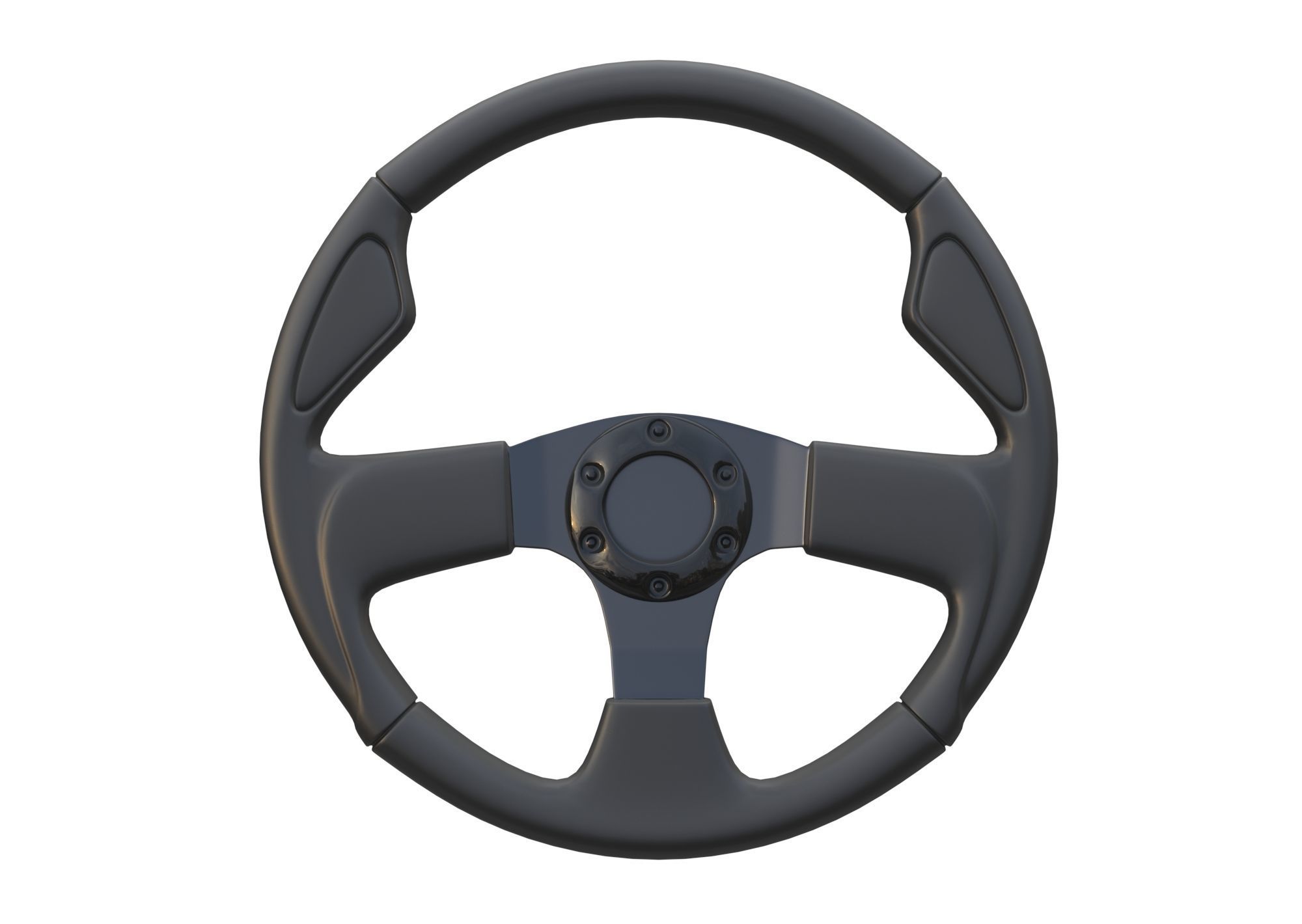 Steering Wheel 3D model 3D model_1