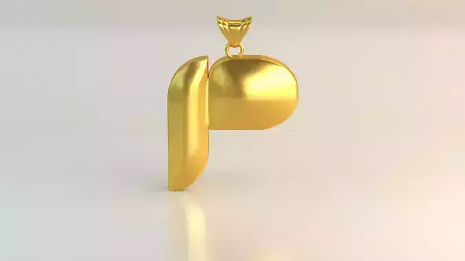 Pendant Letter P