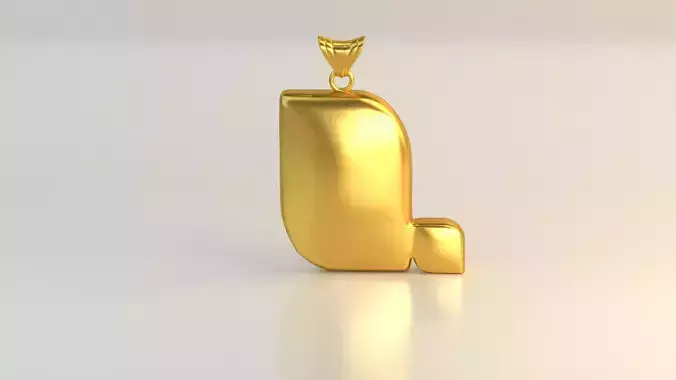 Pendant Letter Q