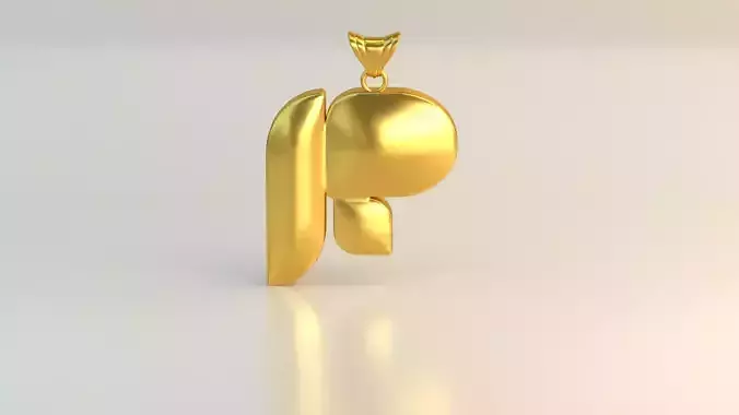 Pendant Letter R
