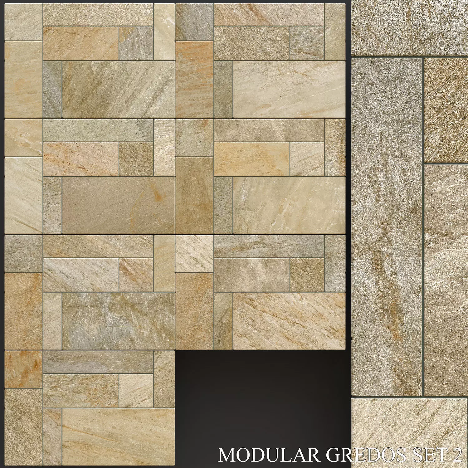 Peronda Modular Gredos Set 2 3D model