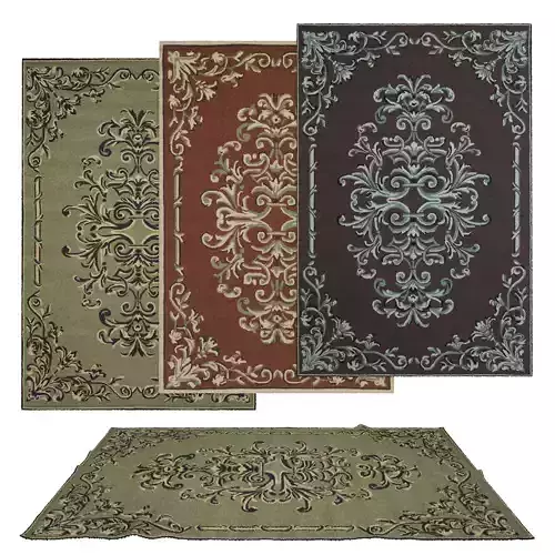 Rugs No 71 Low-poly 3D model