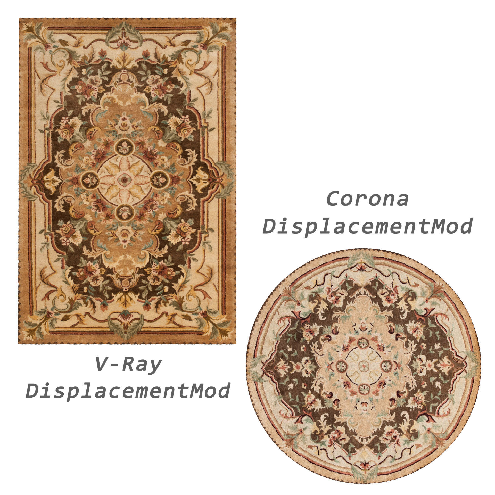 Rugs No 73 Low-poly 3D model_6