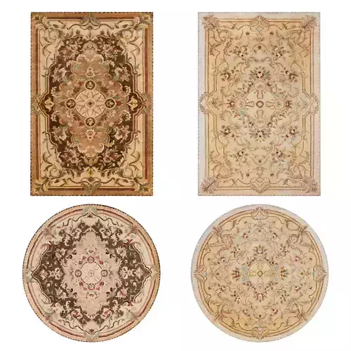Rugs No 73 Low-poly 3D model