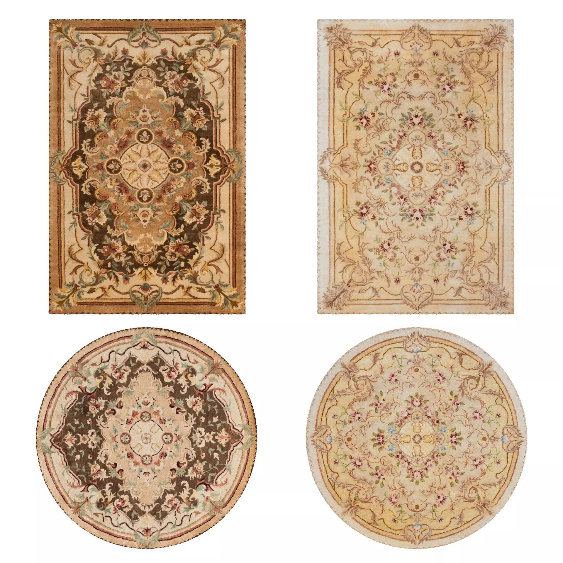 Rugs No 73 Low-poly 3D model_0