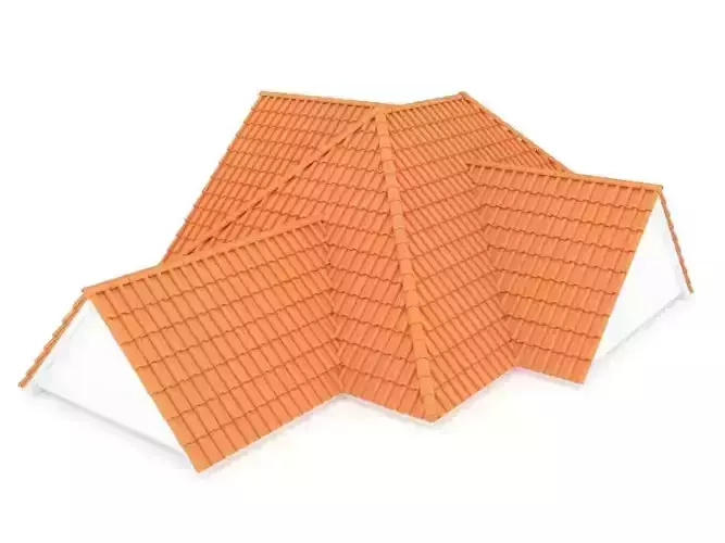 Realistic Roof Shingles 4