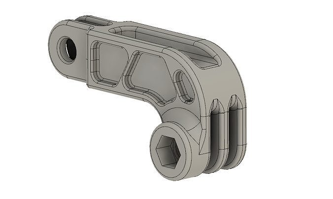 Corner 45mm Light Free 3D print model