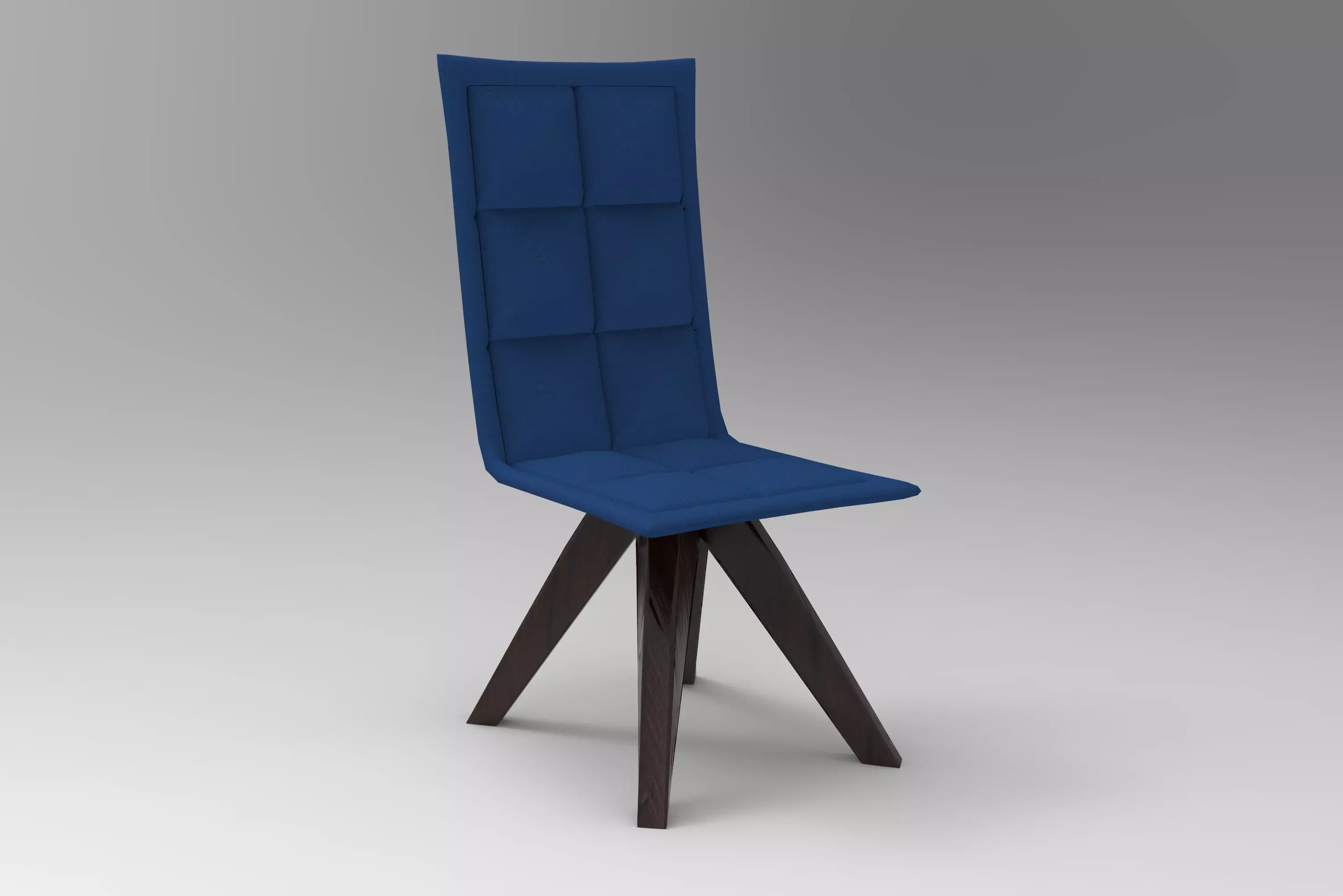 Taiga Chair Low-poly 3D model