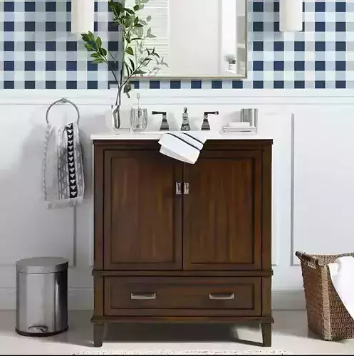 Single Bathroom Vanity Set