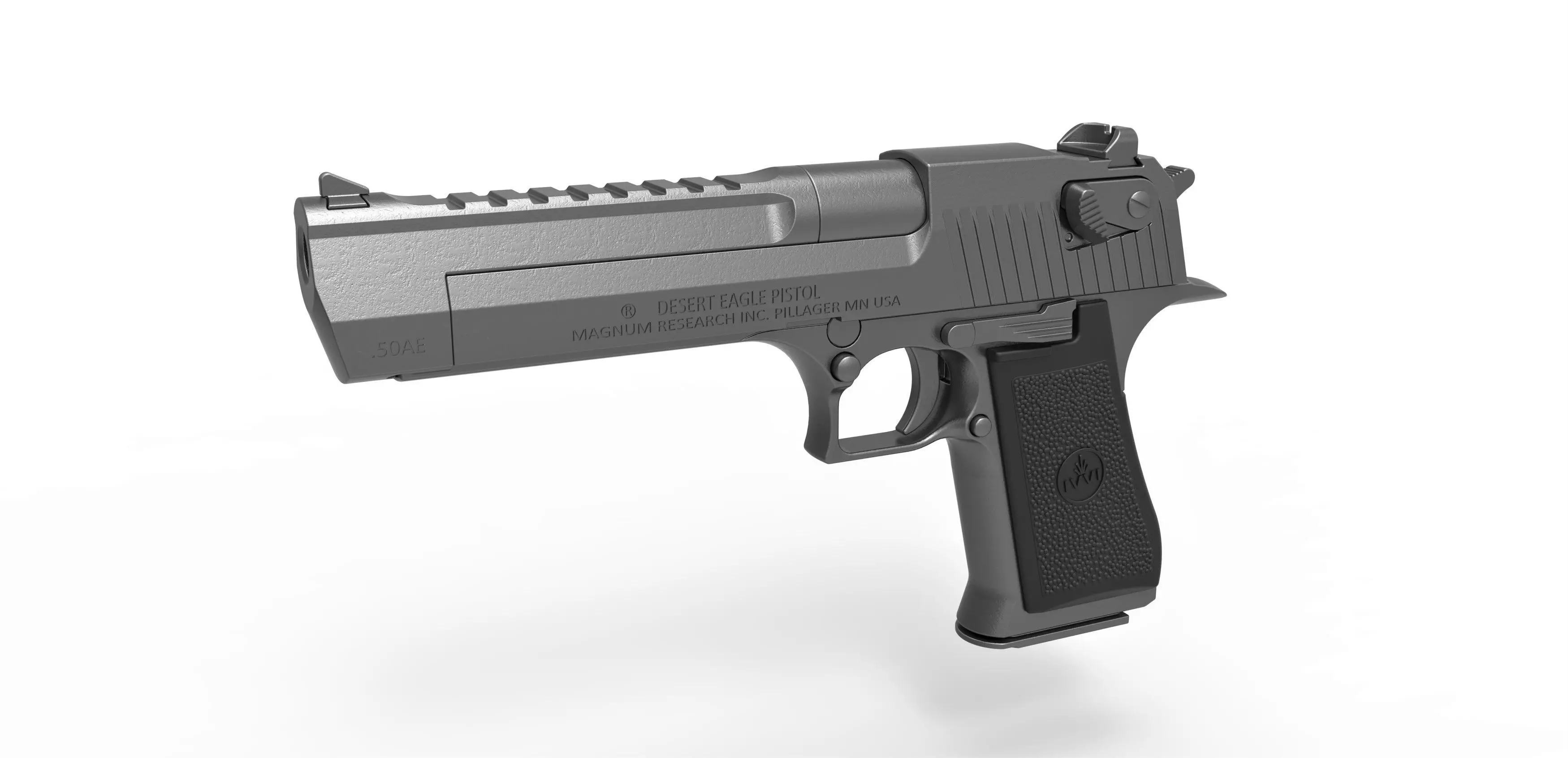 Deadpool pistol 3D model
