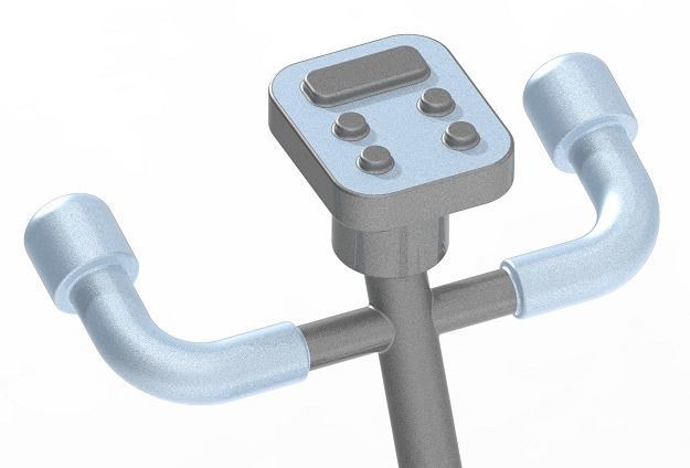 Gym Fitness Equipment 3D print model_3