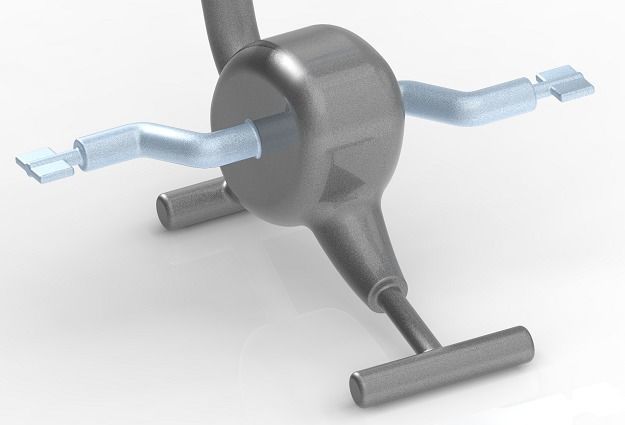 Gym Fitness Equipment 3D print model_4