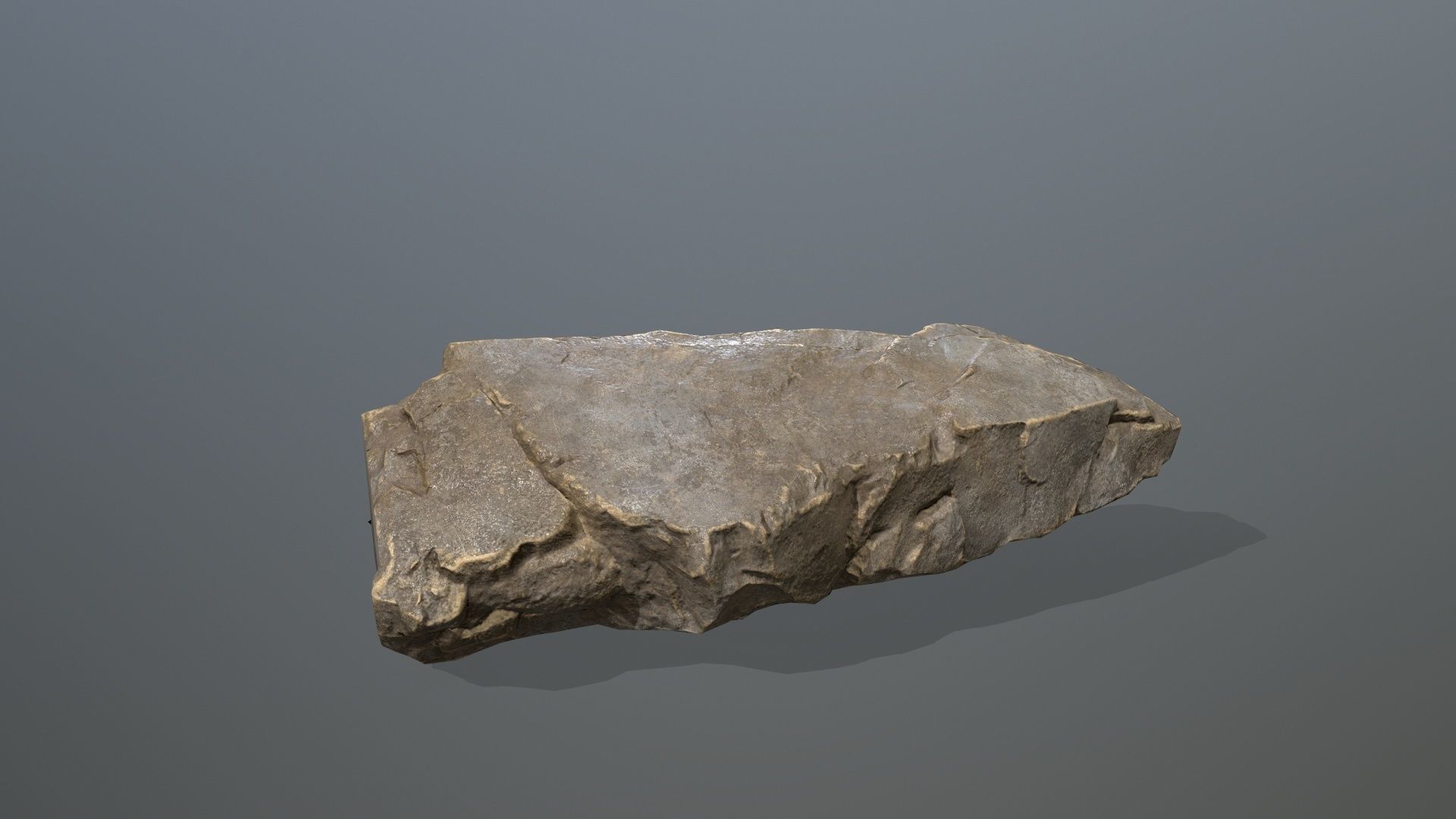 Rock Set Low-poly 3D model_15