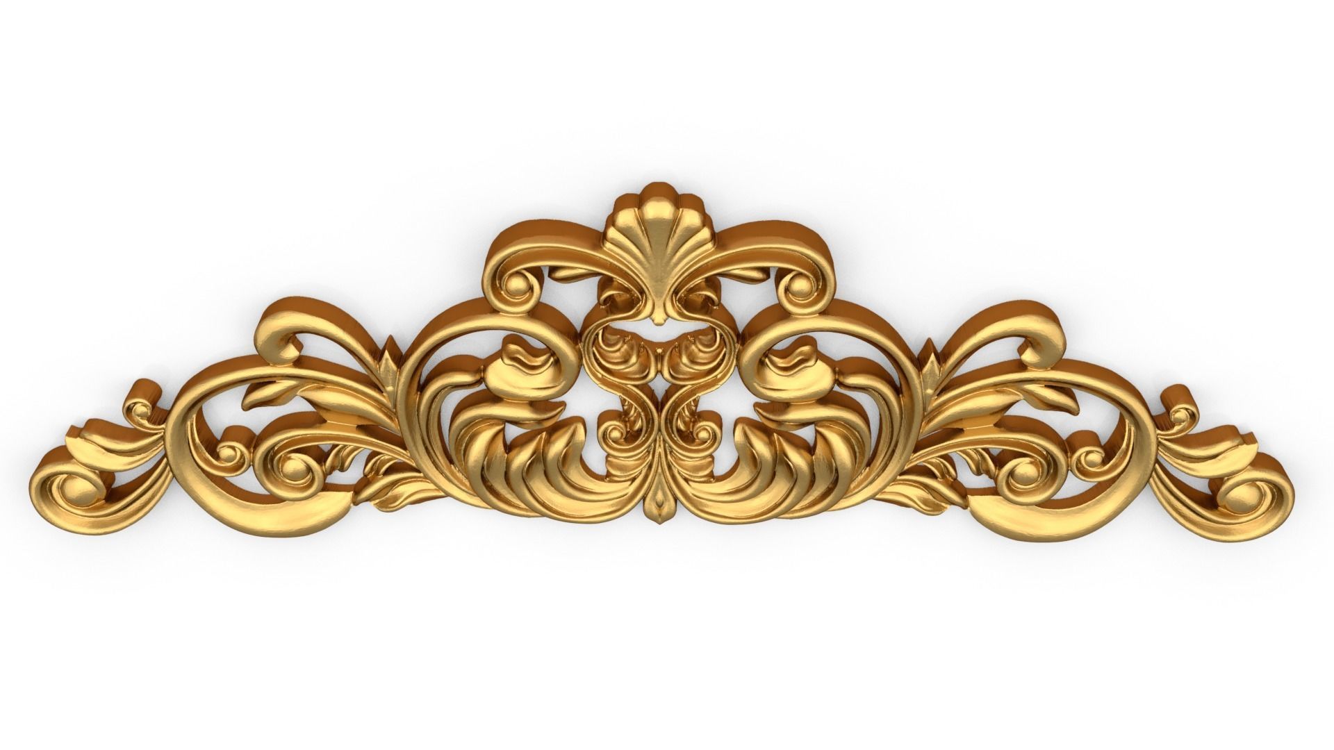 Classic decor ornament 05 3D print model_4