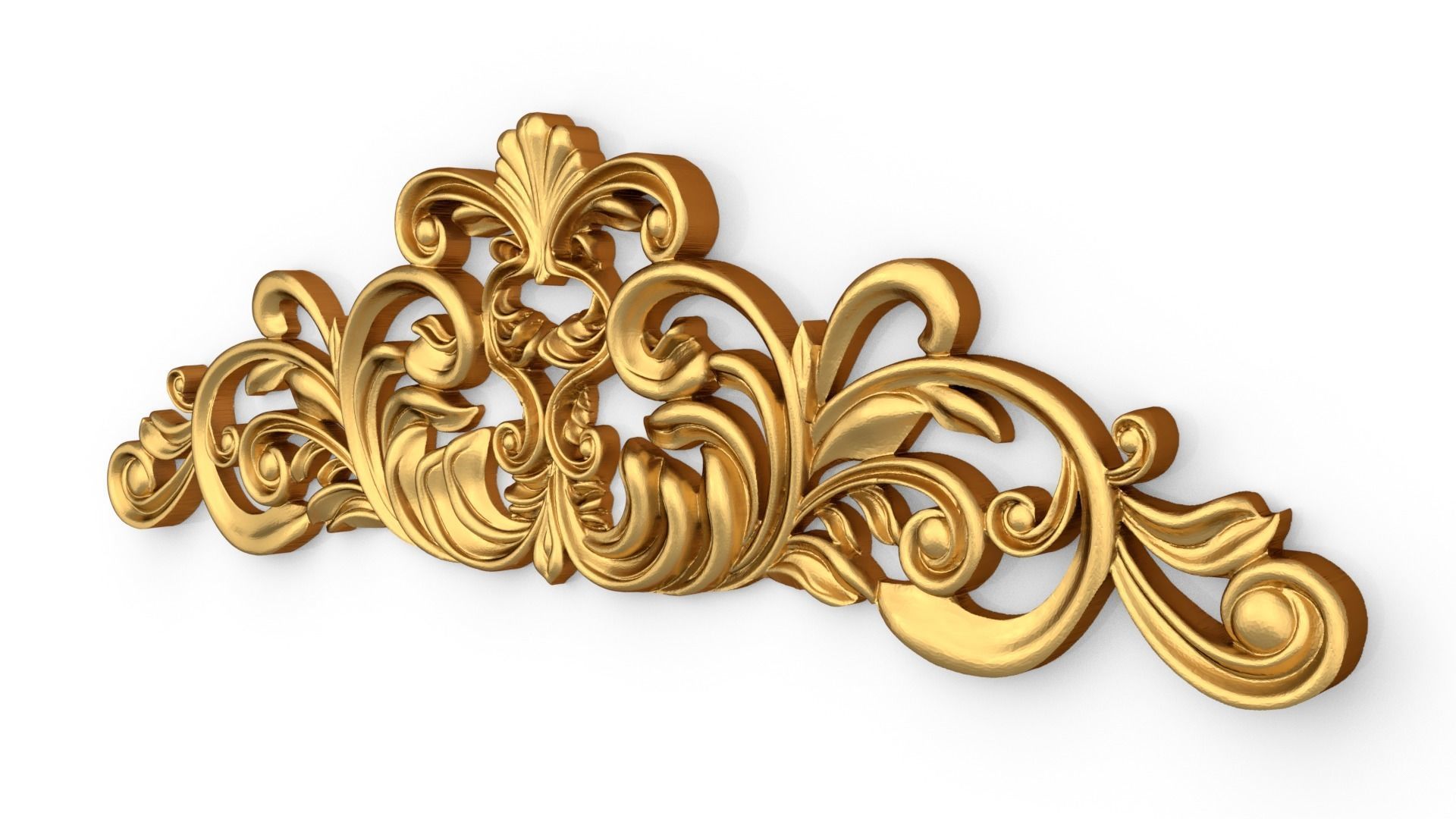 Classic decor ornament 05 3D print model_2